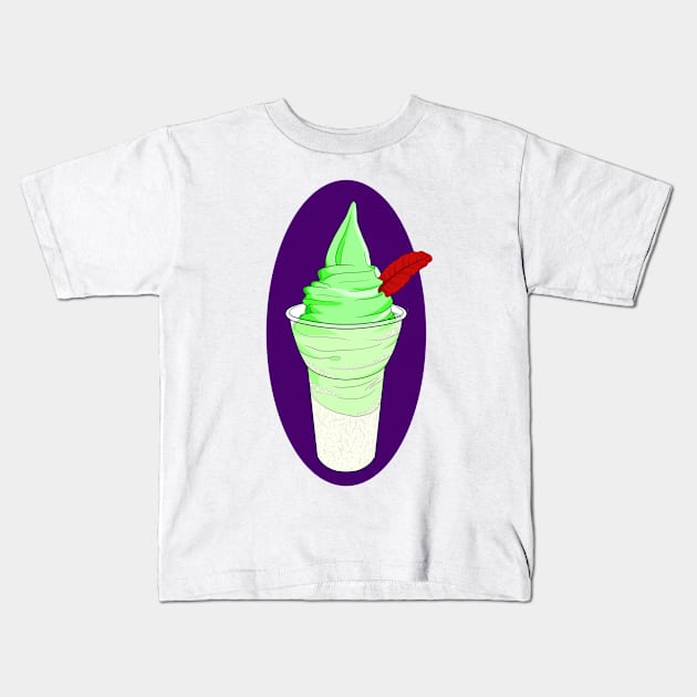 Peter Pan Float With Background Kids T-Shirt by JustGottaDraw